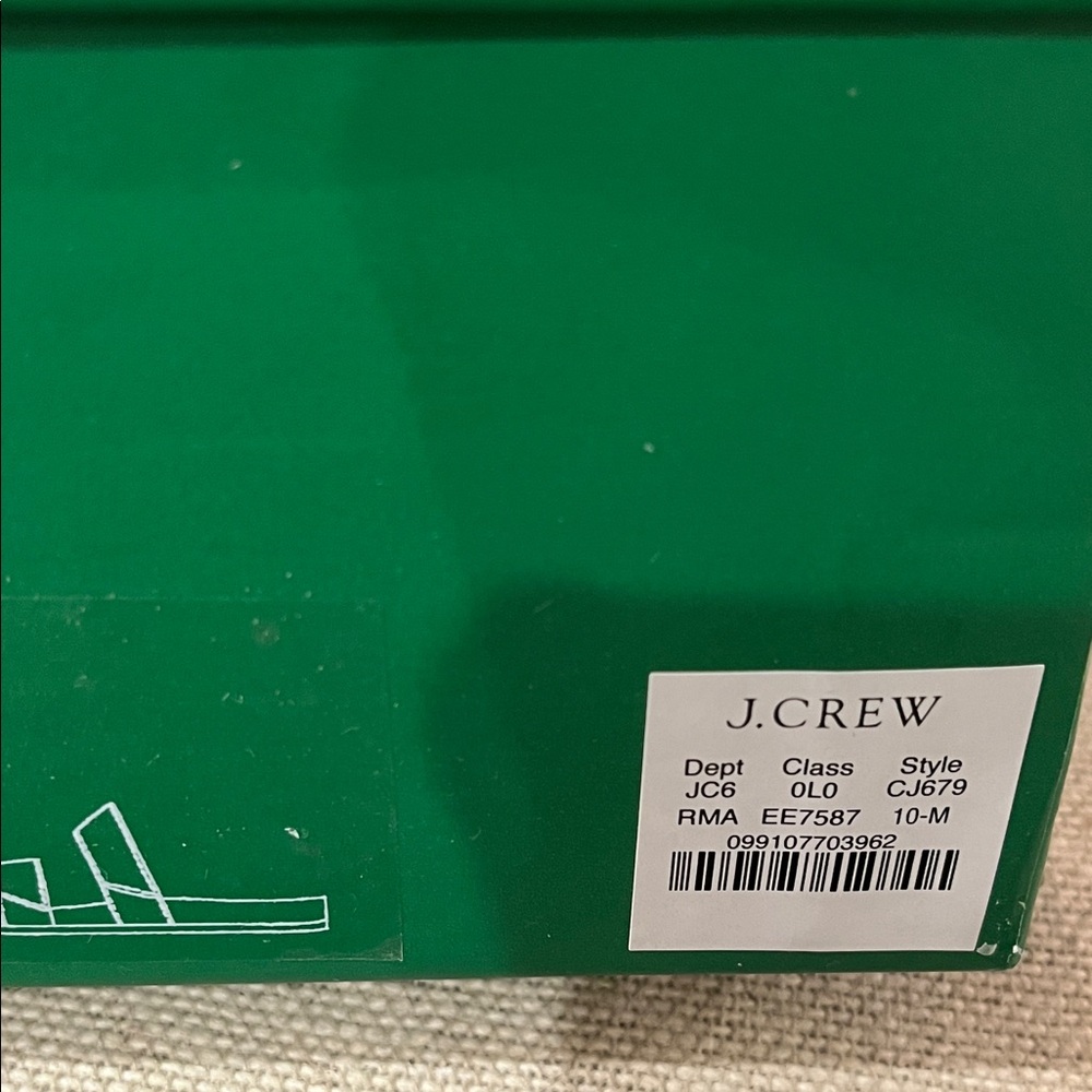 J. Crew Rich Malbec New Colbie Wide-Strap Leather Sandals/NIB/10M - Picture 7 of 10